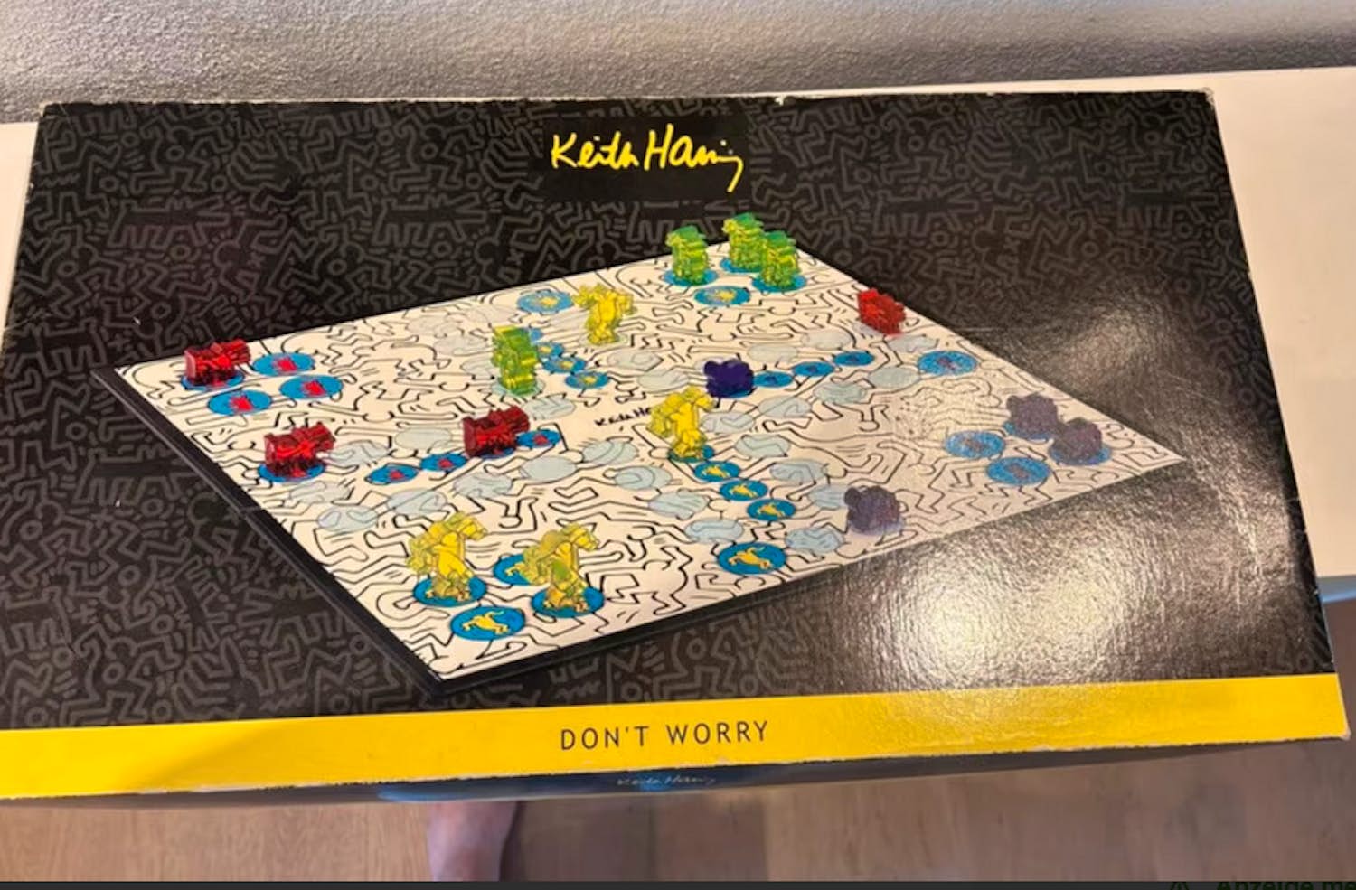Keith Haring - Don't Worry / Mens Erger Je Niet (bordspel) kopen? Bied vanaf 75!