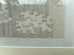 Jean Michel Folon - Puzzle Mountain kopen? Bied vanaf 500!