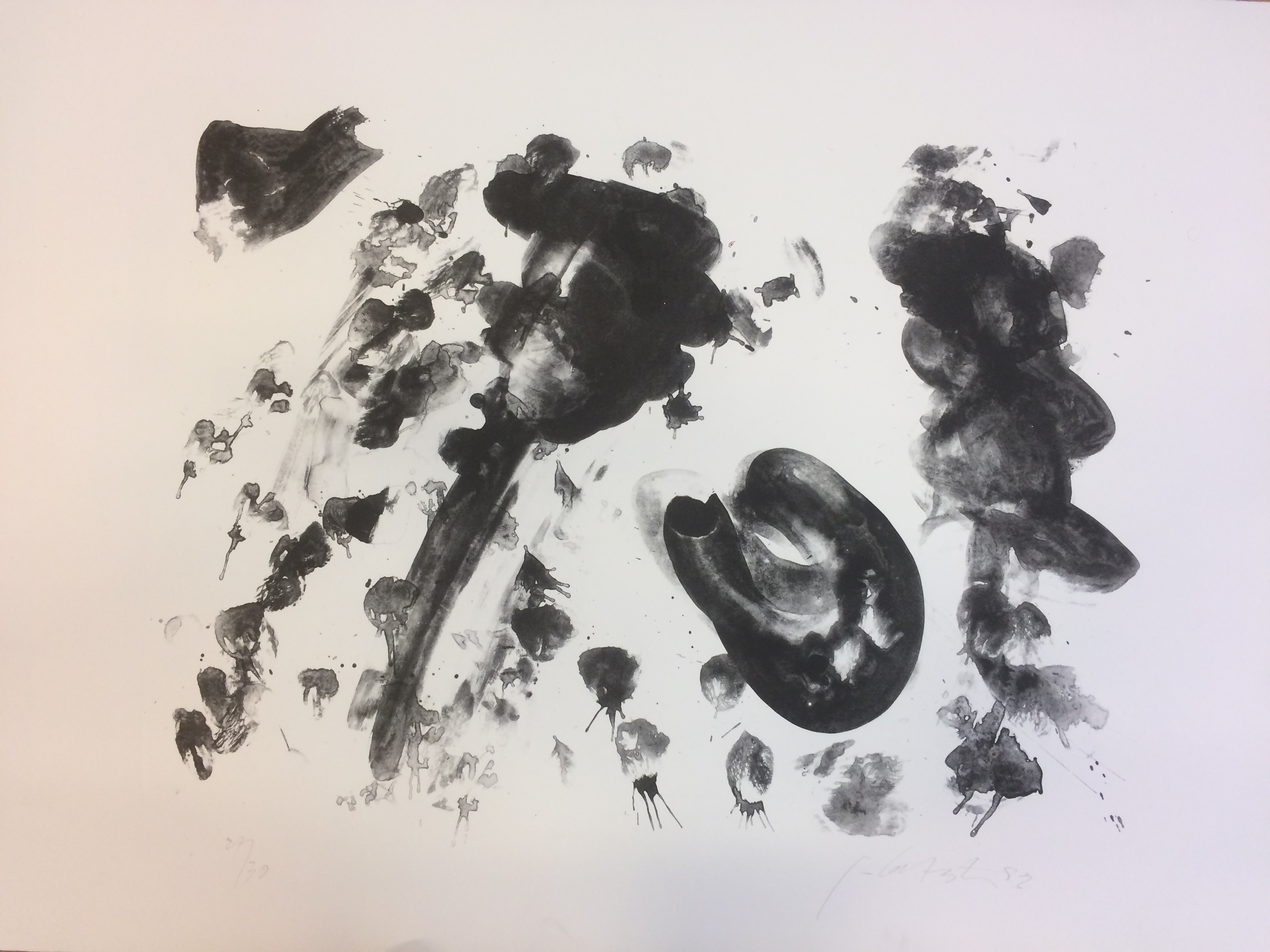 Ger Lataster - zonder titel 27/30 verkocht voor € 75!