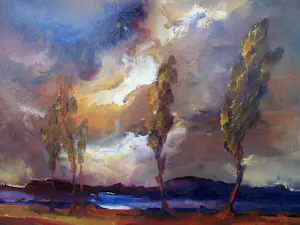 Leo Jordaens - Sfeervol landschap kopen? Bied vanaf 100!