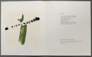 Arty Grimm - en Cees Nooteboom – De dichter en de dingen map met 6 x zeefdruk met gedicht kopen? Bied vanaf 249!