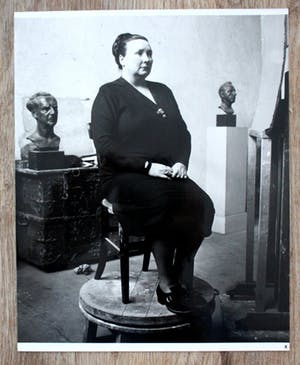 Ad Windig - Silvergelatinedruk: mevrouw Huinck - 1958 kopen? Bied vanaf 99!