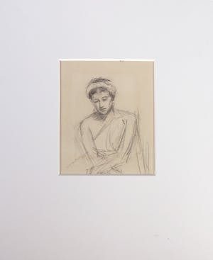 Wim Steijn - Potloodtekening, Vrouwelijk figuur kopen? Bied vanaf 1!