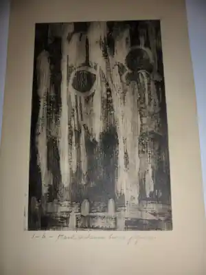 Karel Arkema - Litho, titel, "Twee figuren ". verkauft für € 40!