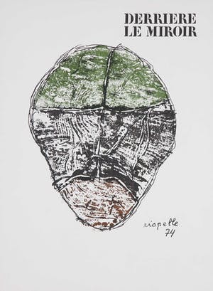 Jean-Paul Riopelle - Uitgave Derrière le miroir met originele litho's, no. 208 (1974) kopen? Bied vanaf 35!