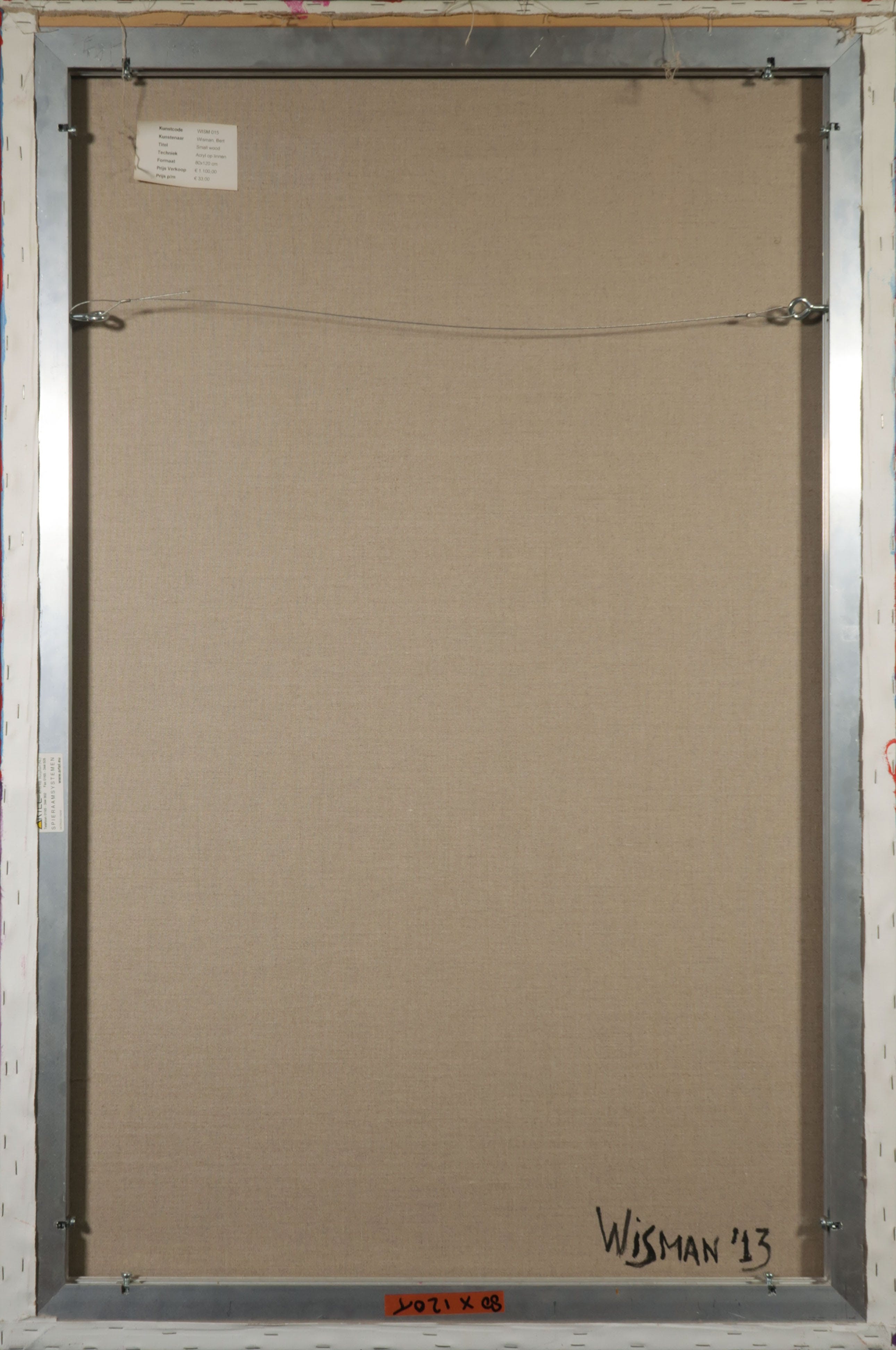 Bert Wisman - Acryl op doek, Small Wood (Groot) kopen? Bied vanaf 70!