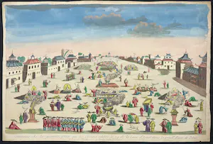 Louis-Joseph Mondhare - Handgekleurde gravure, Vue d'optique Peking kopen? Bied vanaf 40!