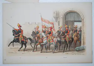 Gerardus Johannes Bos - Maskerade: intocht van Karel V - Map met 27 kleurenlitho's kopen? Bied vanaf 50!