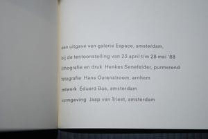 Klaas Gubbels - een getekend tafeltje in een fraai boekje - kopen? Bied vanaf 75!