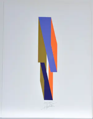 Pal Horvath - Zeefdruk - Gesigneerd - 54x42 cm - 1977 kopen? Bied vanaf 75!