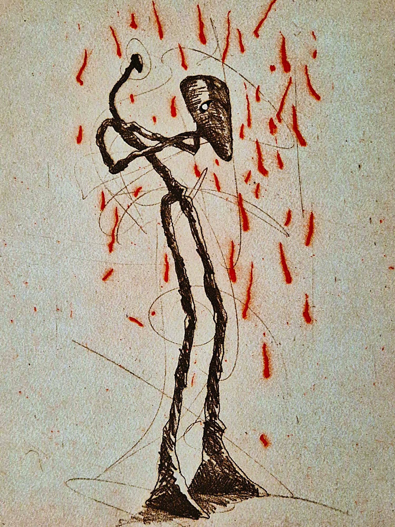Ronald Tolman - in zeer kleine oplage (20) gemaakte handgekleurde Ets en aquatint - gesigneerd kopen? Bied vanaf 48!