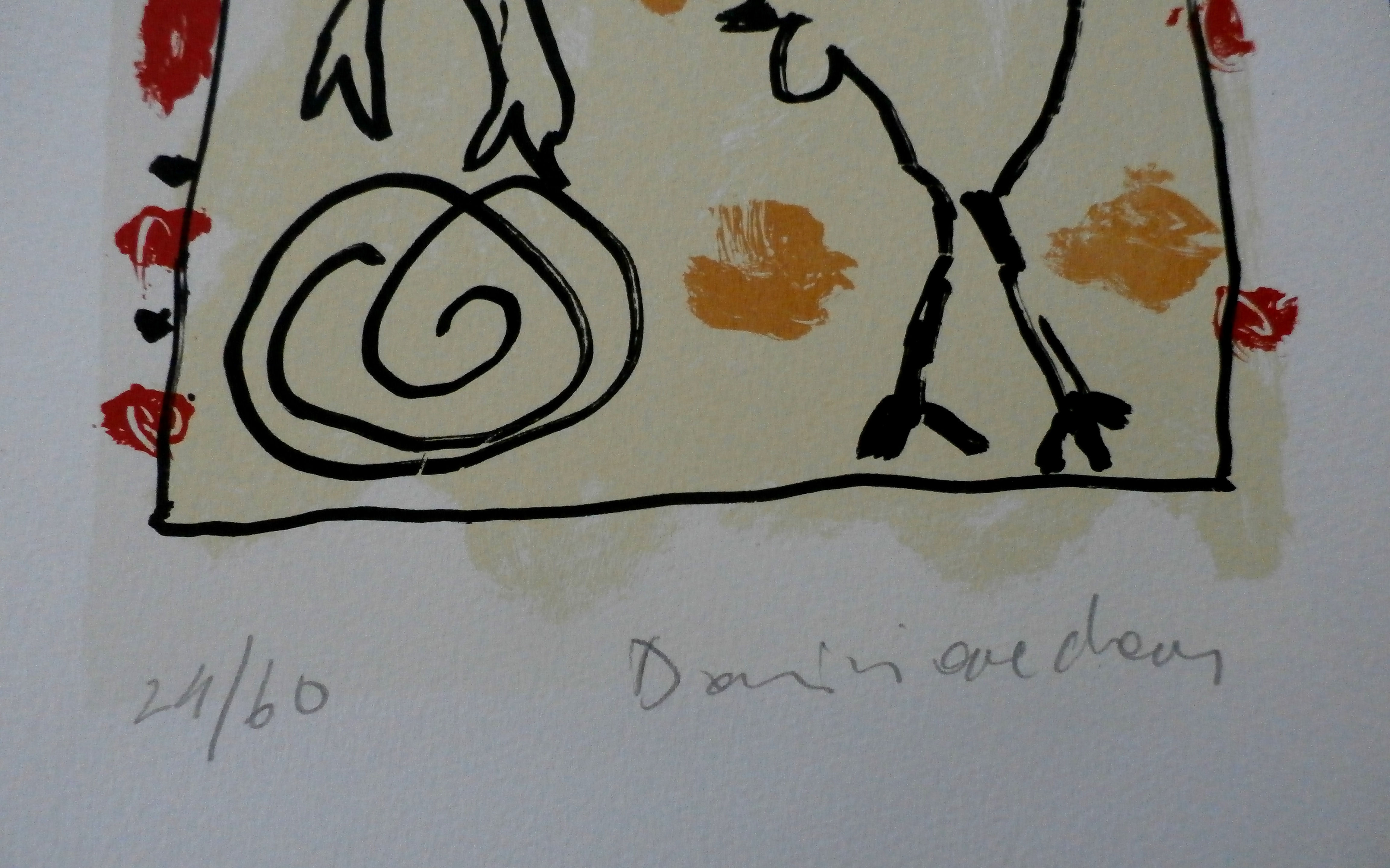 Dominique Chan - zeefdruk kopen? Bied vanaf 45!