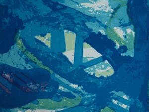 Jenny Fleur - Litho, “Abstract” – 1987 – nr. 41 / 50 kopen? Bied vanaf 1!