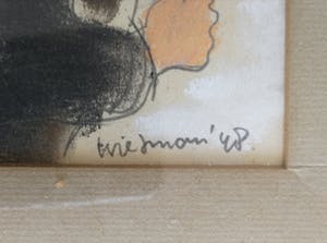 Piet Wiegman (II) - De tekenles. kopen? Bied vanaf 89!