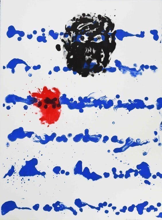 Jef Diederen - Litho, Zonder titel kopen? Bied vanaf 20!