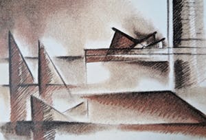 Jeroen Henneman - Westeinderplas met Zeilschepen en Watertoren - Litho - Kleine oplage kopen? Bied vanaf 10!