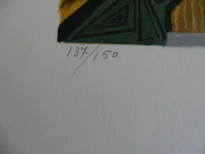 Wendy Chazin - Litho, Composition with Guitar kopen? Bied vanaf 40!