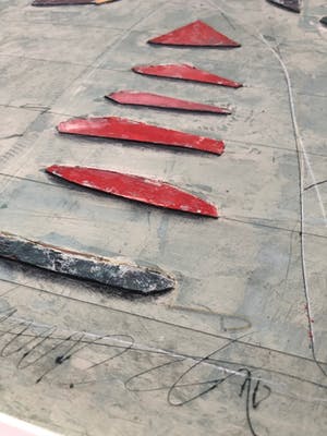 Cole Morgan - mooi ingelijst uniek werk met titel model #19 kopen? Bied vanaf 1100!