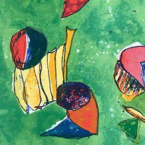 Daniel Humair - Kleurenlitho - 1980 - Oplage 129/190 kopen? Bied vanaf 65!