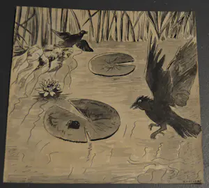 Antoon Markus - en anderen. Diverse tekeningen wo ingekleurd. kopen? Bied vanaf 20!