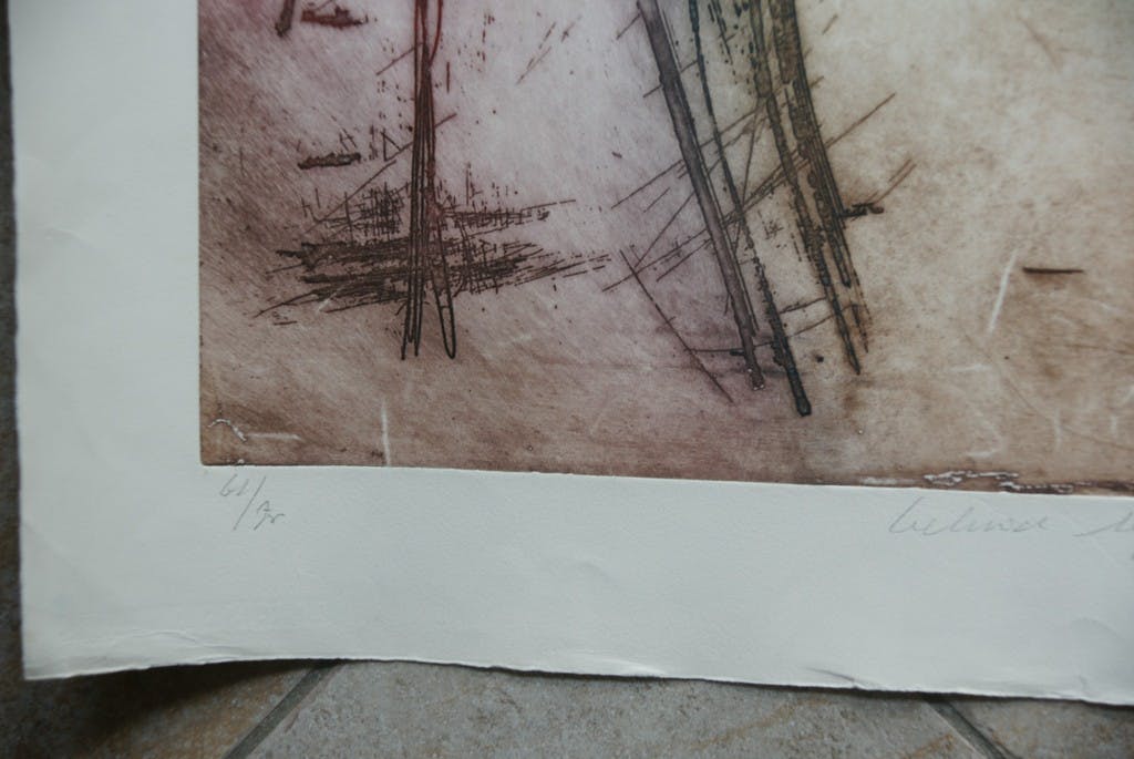 Ad Arma - Laatste x! Ad Arma - ".... een droom" - grote ets uit 1992 - oplage: 75 ex. kopen? Bied vanaf 1!