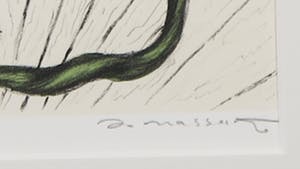 Achnaton Nassar - Litho, Egypte - Ingelijst kopen? Bied vanaf 1!