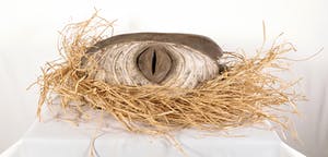 Luba - Initiatiemasker met raffia kopen? Bied vanaf 1!