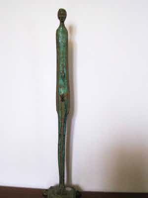 Brons (Onbekend) - De schaduw van de nacht verkocht voor € 55!