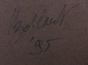 Jan Bollaert - Gemengde techniek op board, Zwemmen of verzuipen (Zeer Groot) kopen? Bied vanaf 100!