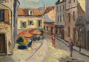 Niet of onleesbaar gesigneerd - Paris Montmartre kopen? Bied vanaf 1!