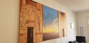 Ton Leenarts - Egypte, drieluik kopen? Bied vanaf 2500!