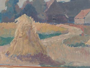 Jan Kagie (jr.) - Landschap Drenthe met Boerderij kopen? Bied vanaf 300!