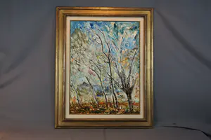 Leo Van Paemel - Acryl op Masoniet / Het Vlaamse Land (1970) kaufen? Bieten Sie von 225!