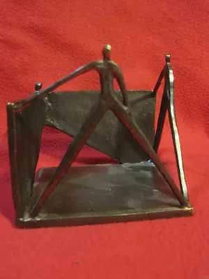 Brons (Onbekend) - Memo/notitie bakje kopen? Bied vanaf 35!