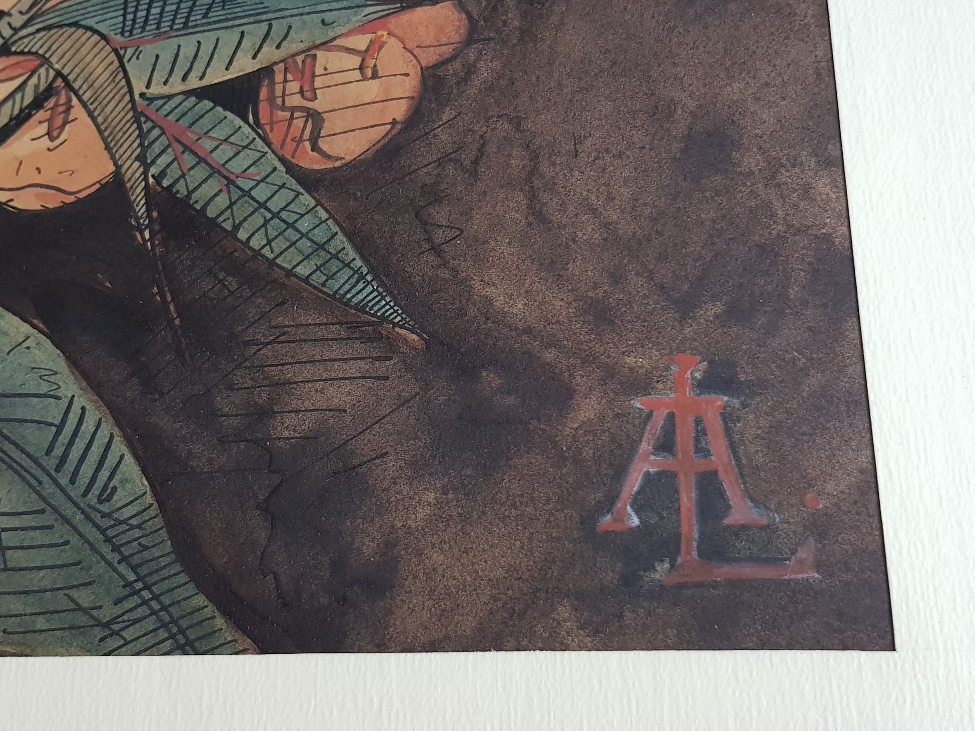 Niet of onleesbaar gesigneerd - Ingelijste Aquarel - Stilleven kopen? Bied vanaf 1!