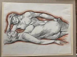 Klaas Pijlman - Zeven expliciete tekeningen. Naakt. Erotisch. kopen? Bied vanaf 20!