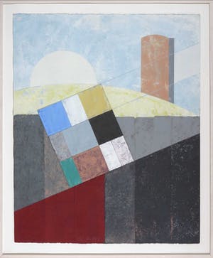 Henri Plaat - Gouache, Zonder titel - Ingelijst (Groot) kopen? Bied vanaf 150!