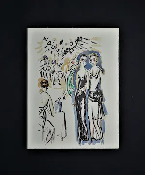 Kees van Dongen - Pochoir uit La Garconne 1925 kopen? Bied vanaf 175!