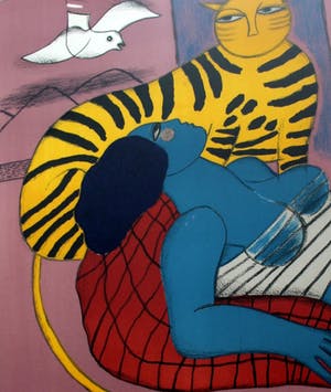 Corneille - Ingelijste litho - 1989 (nette lijst!) kopen? Bied vanaf 325!