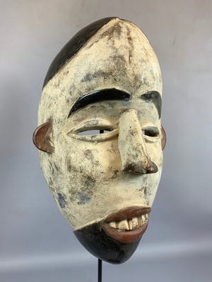 Ibibio - Tribal Used African Ibibio Mask - Nigeria. kopen? Bied vanaf 45!