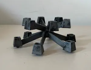 Jens Quistgaard - Brutalistische gietijzeren kandelaar uitgevoerd voor Paro kopen? Bied vanaf 1!