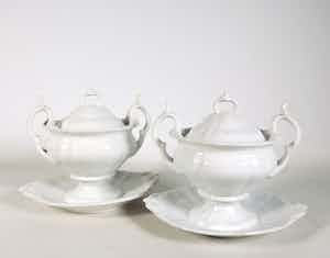 De Sphinx - Lot van twee saucières Wellington verkocht voor € 1!