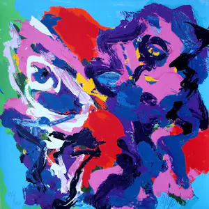 Karel Appel - zeefdruk: Hoofden als bloemen - 1977 (nieuwstaat!) kaufen? Bieten Sie von 995!