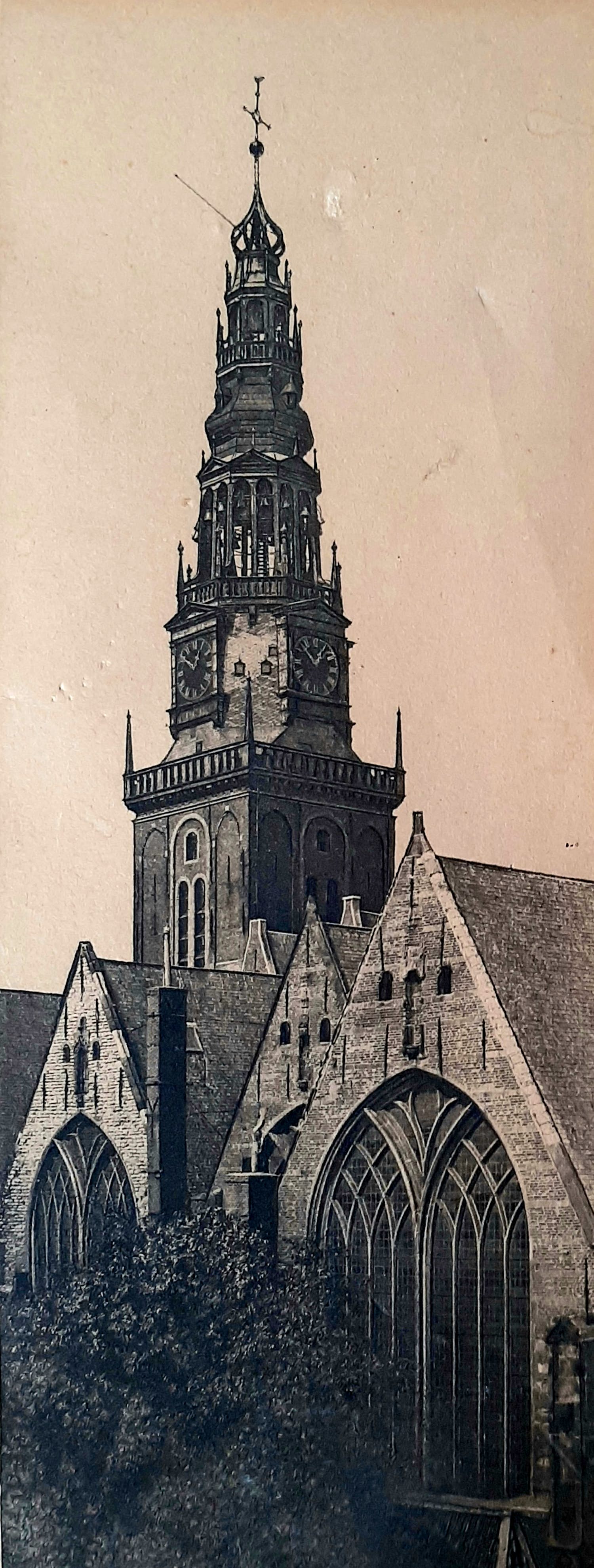 Niet of onleesbaar gesigneerd - Oude kerk in Amsterdam kopen? Bied vanaf 1!