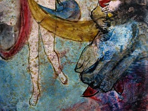 Jozef Bossaert - Gemengde techniek , “De dans van Salomé” – gesigneerd - 1985 kopen? Bied vanaf 10!