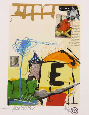 Theo Koster - Serie van 5 zeefdrukken met collage-elementen kaufen? Bieten Sie von 50!