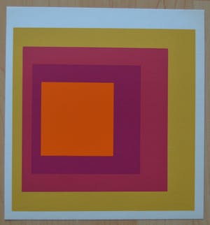 Josef Albers - Homage to the Square, 9 zeefdrukken. kopen? Bied vanaf 650!