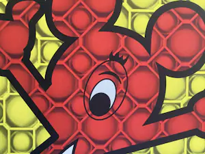 Jack Vissers - Meeska Mooska - offset op canvas - kleine oplage! kopen? Bied vanaf 130!