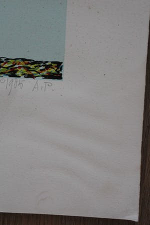 Hans Wap - Zeefdruk: Good morning/Bonne nuit - 1985 kopen? Bied vanaf 15!