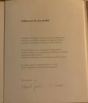 Roger Raveel - Zelfportret en een profiel kopen? Bied vanaf 299!
